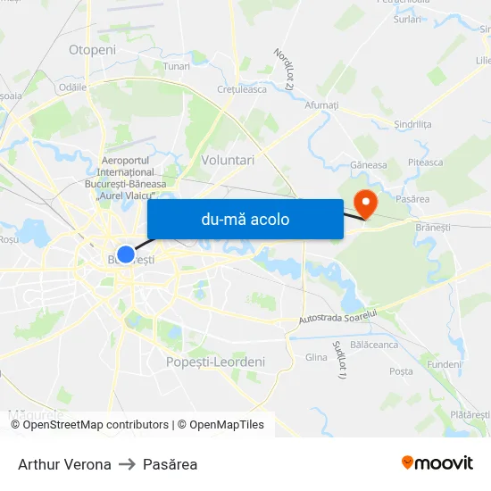 Harta de Arthur Verona către Pasărea