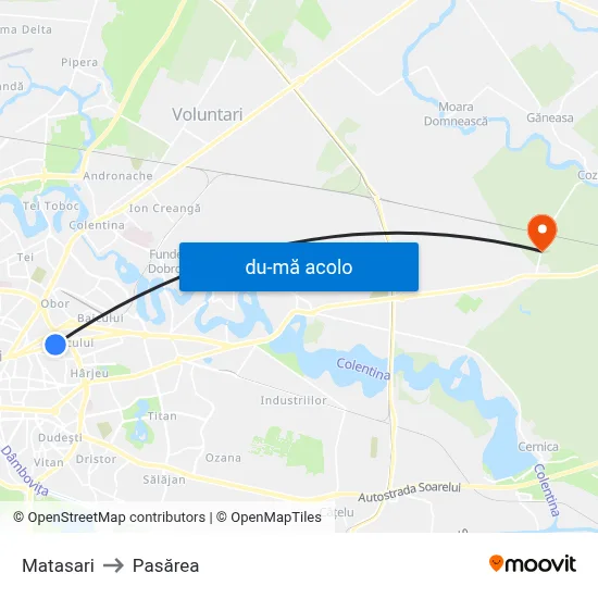 Harta de Matasari către Pasărea
