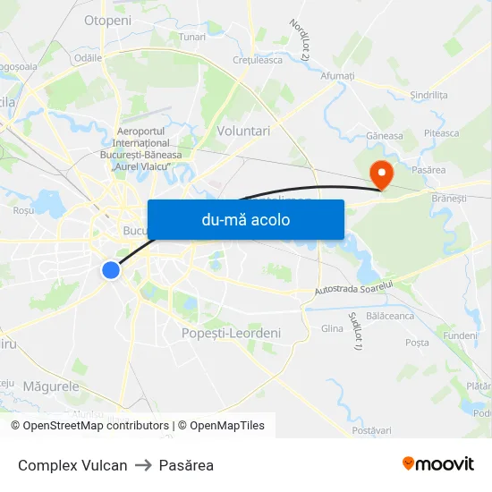 Harta de Complex Vulcan către Pasărea