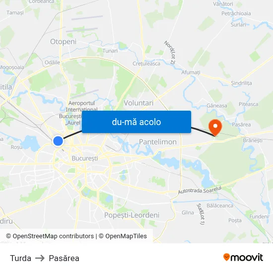 Harta de Turda către Pasărea