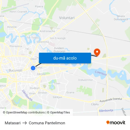 Harta de Matasari către Comuna Pantelimon