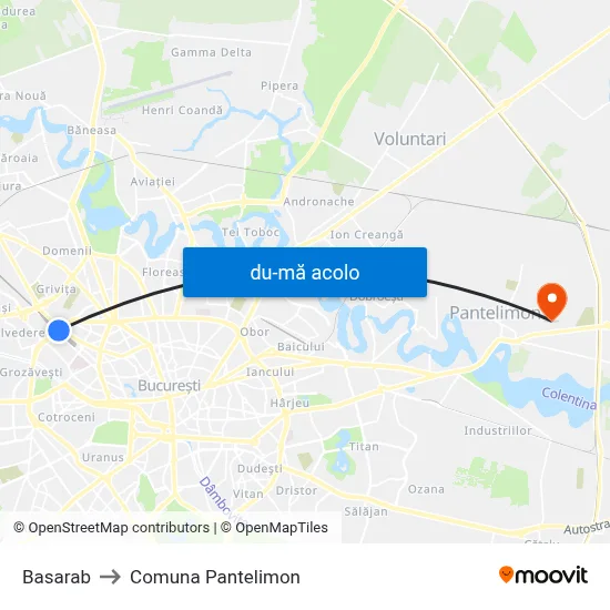 Harta de Basarab către Comuna Pantelimon