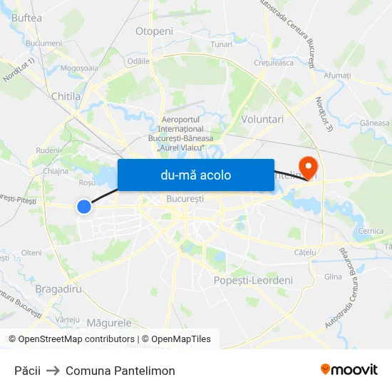 Harta de Păcii către Comuna Pantelimon