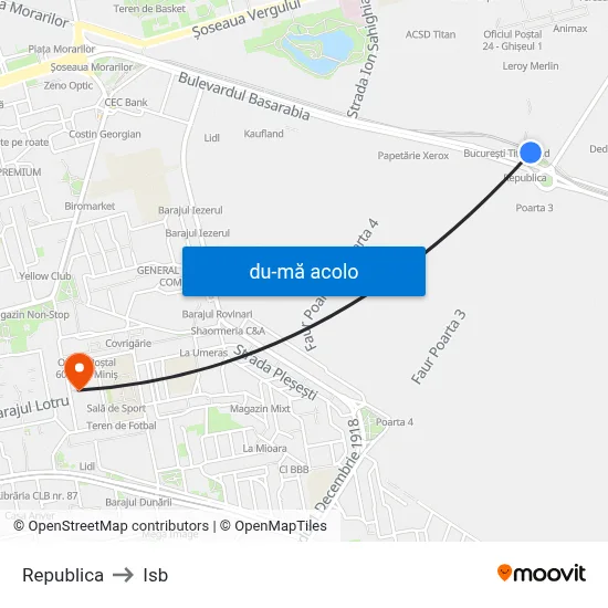 Harta de Republica către Isb