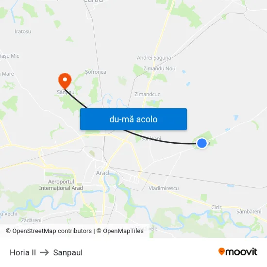 Harta de Horia II către Sanpaul