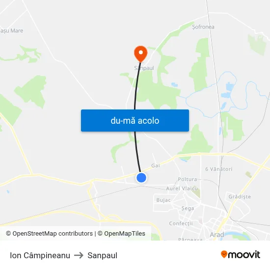 Harta de Ion Câmpineanu către Sanpaul