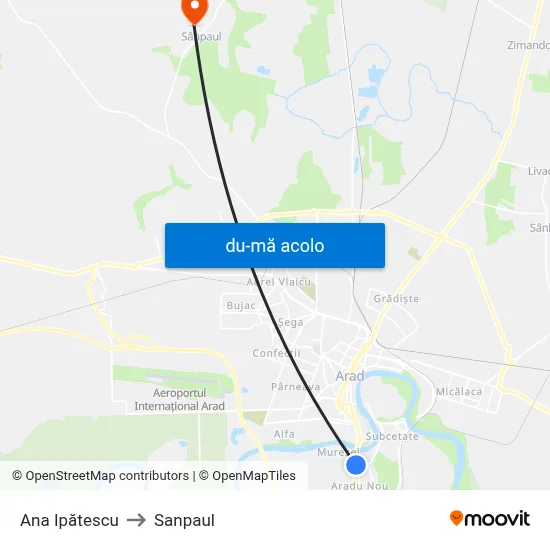 Harta de Ana Ipătescu către Sanpaul