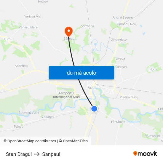 Harta de Stan Dragul către Sanpaul