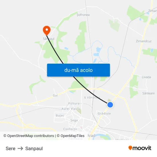 Harta de Sere către Sanpaul