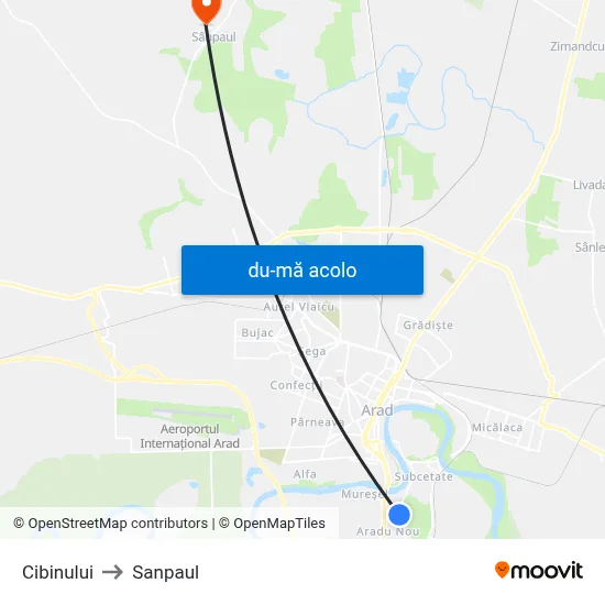 Harta de Cibinului către Sanpaul