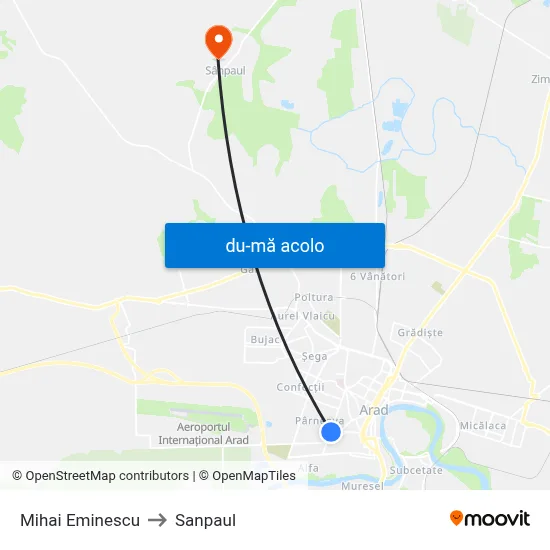 Harta de Mihai Eminescu către Sanpaul