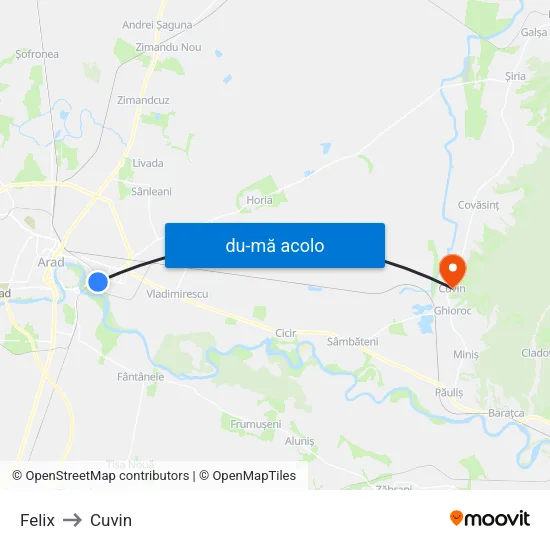 Harta de Felix către Cuvin