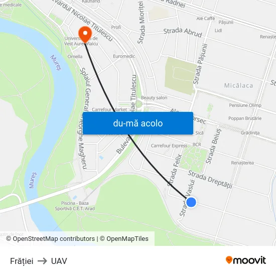 Harta de Frăției către UAV