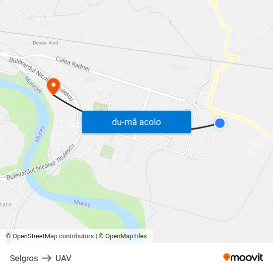 Harta de Selgros către UAV