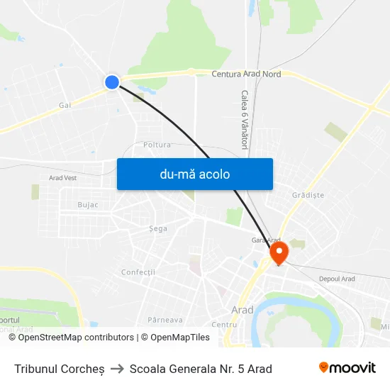 Harta de Tribunul Corcheș către Scoala Generala Nr. 5 Arad