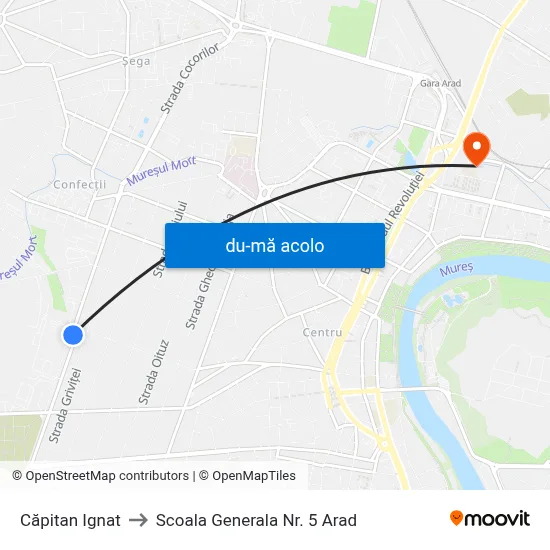 Harta de Căpitan Ignat către Scoala Generala Nr. 5 Arad