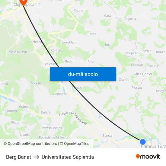 Harta de Berg Banat către Universitatea Sapientia