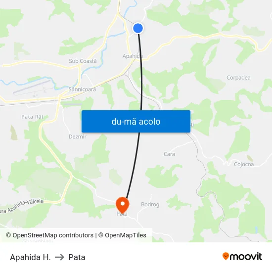 Harta de Apahida H. către Pata