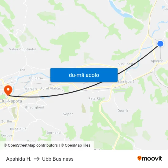 Harta de Apahida H. către Ubb Business