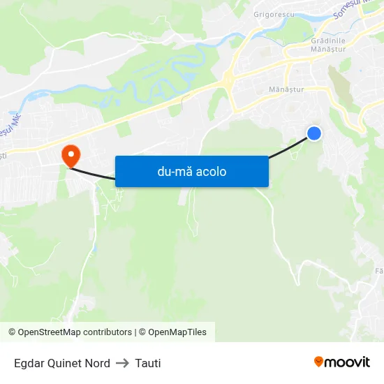 Harta de Egdar Quinet Nord către Tauti