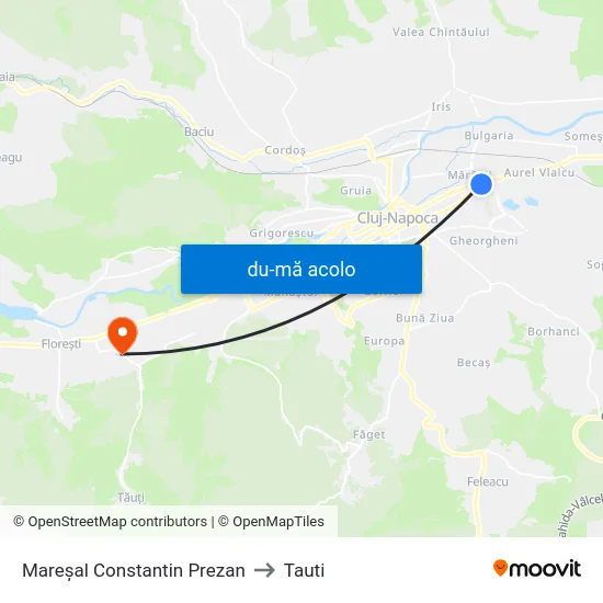 Harta de Mareșal Constantin Prezan către Tauti