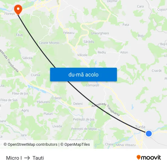 Harta de Micro I către Tauti