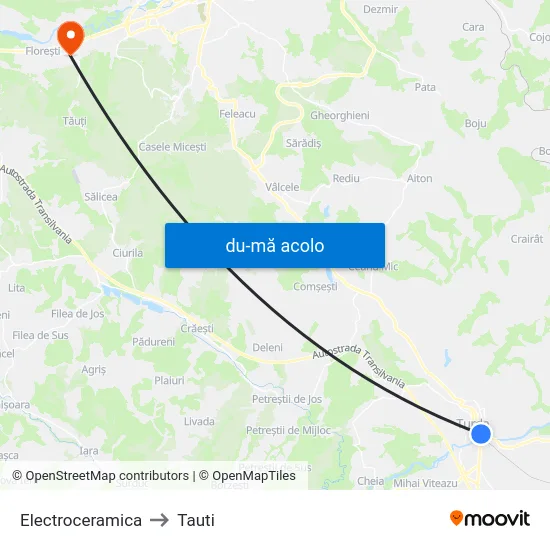 Harta de Electroceramica către Tauti