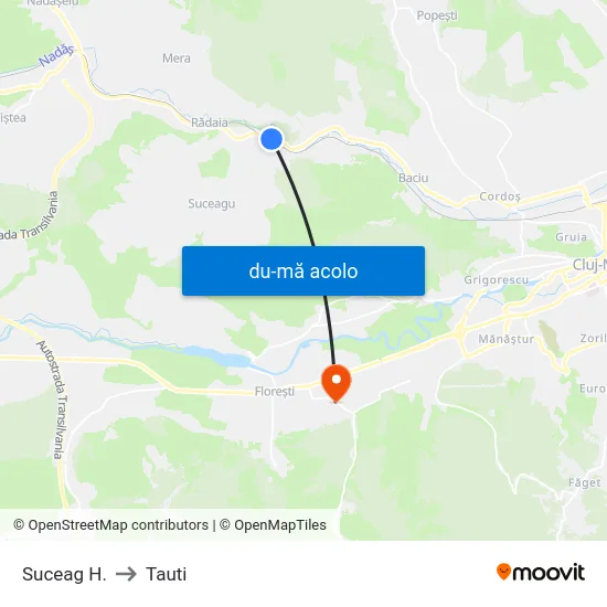 Harta de Suceag H. către Tauti