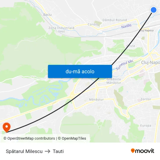 Harta de Spătarul Milescu către Tauti