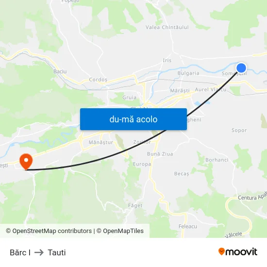 Harta de Bărc I către Tauti