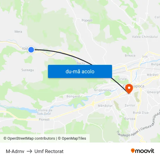 Harta de M-Adrnv către Umf Rectorat