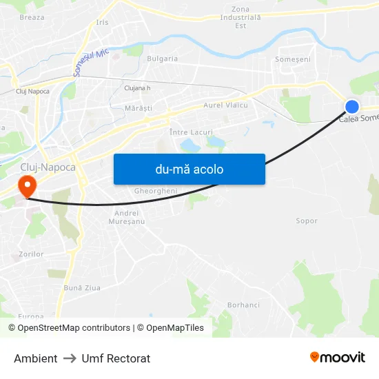 Harta de Ambient către Umf Rectorat