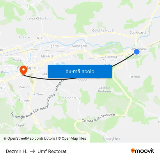 Harta de Dezmir H. către Umf Rectorat
