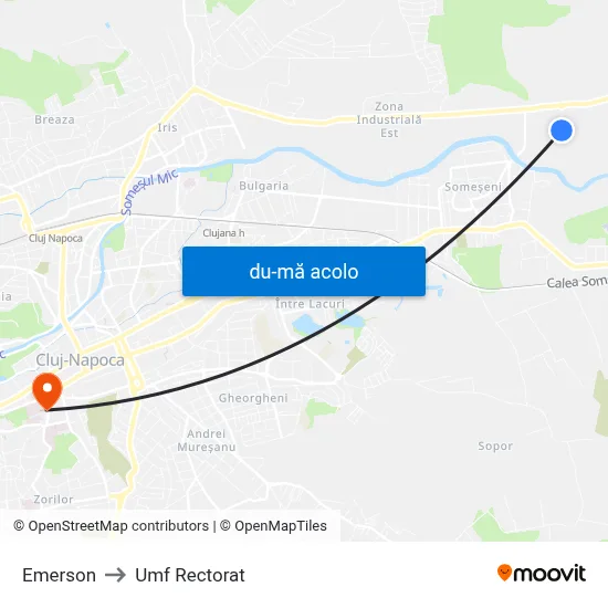Harta de Emerson către Umf Rectorat