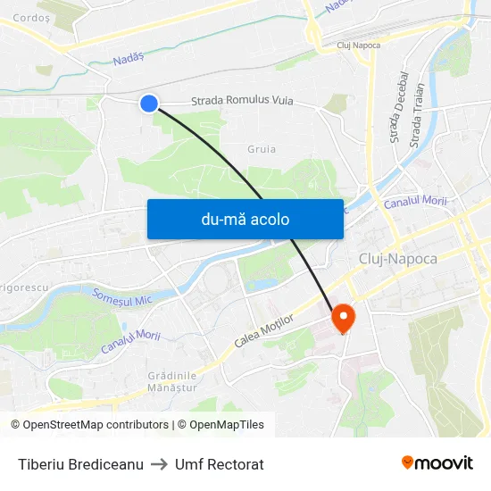 Harta de Tiberiu Brediceanu către Umf Rectorat