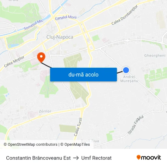 Harta de Constantin Brâncoveanu Est către Umf Rectorat