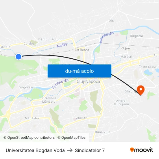 Harta de Universitatea Bogdan Vodă către Sindicatelor 7