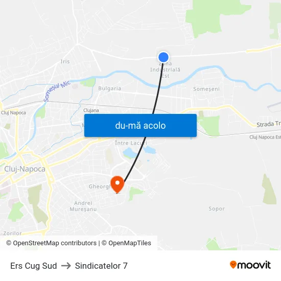 Harta de Ers Cug Sud către Sindicatelor 7