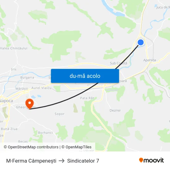 Harta de M-Ferma Câmpenești către Sindicatelor 7