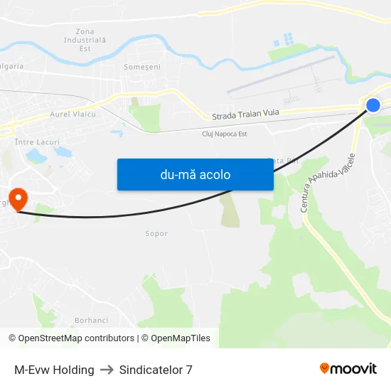 Harta de M-Evw Holding către Sindicatelor 7