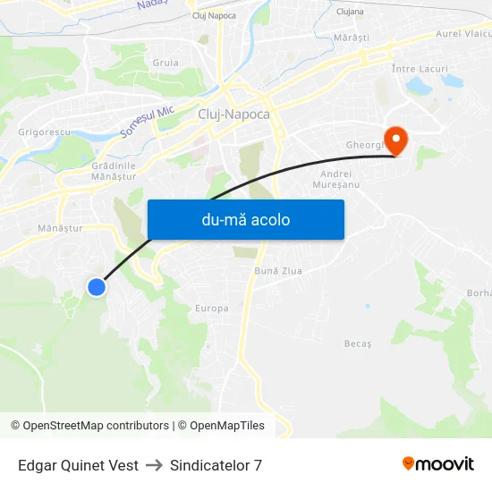 Harta de Edgar Quinet Vest către Sindicatelor 7