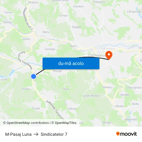 Harta de M-Pasaj Luna către Sindicatelor 7