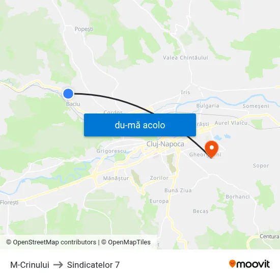 Harta de M-Crinului către Sindicatelor 7