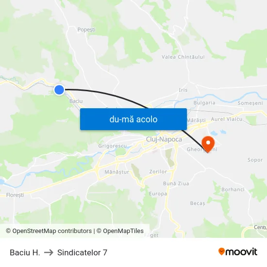 Harta de Baciu H. către Sindicatelor 7