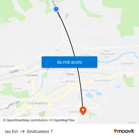 Harta de Ias Est către Sindicatelor 7