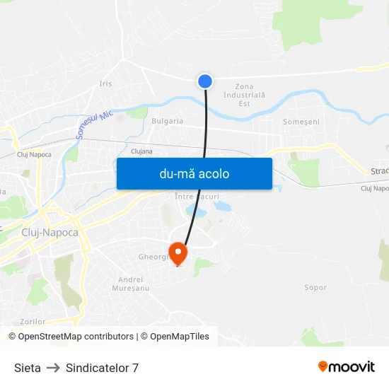 Harta de Sieta către Sindicatelor 7