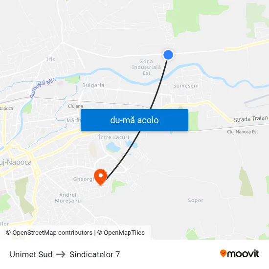 Harta de Unimet Sud către Sindicatelor 7