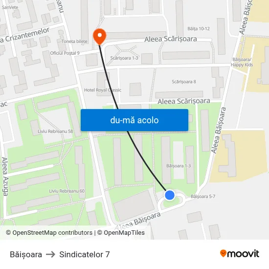 Harta de Băișoara către Sindicatelor 7