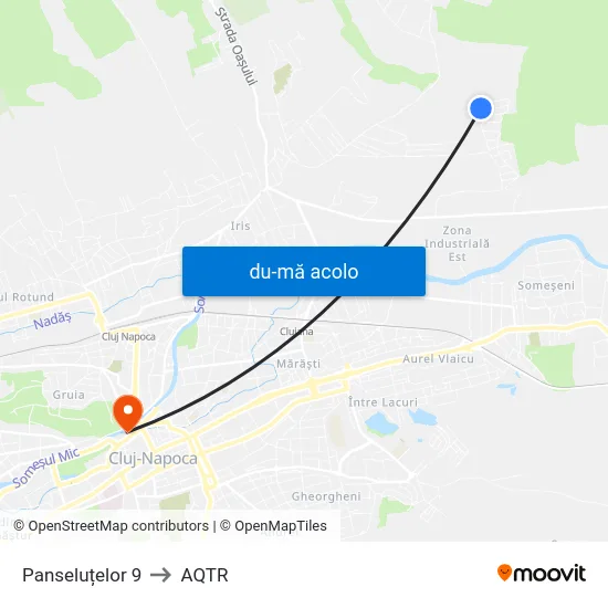 Harta de Panseluțelor 9 către AQTR