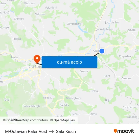 Harta de M-Octavian Paler Vest către Sala Kisch